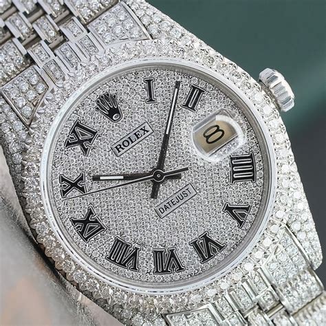 full diamond rolex datejust|rolex datejust with diamonds price.